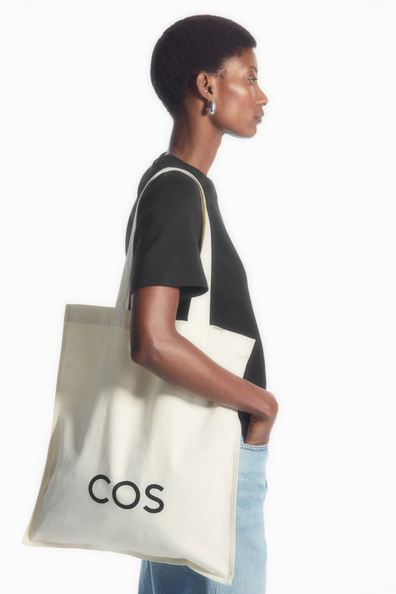 EQUALITY TOTE BAG AUS CANVAS-COS Online