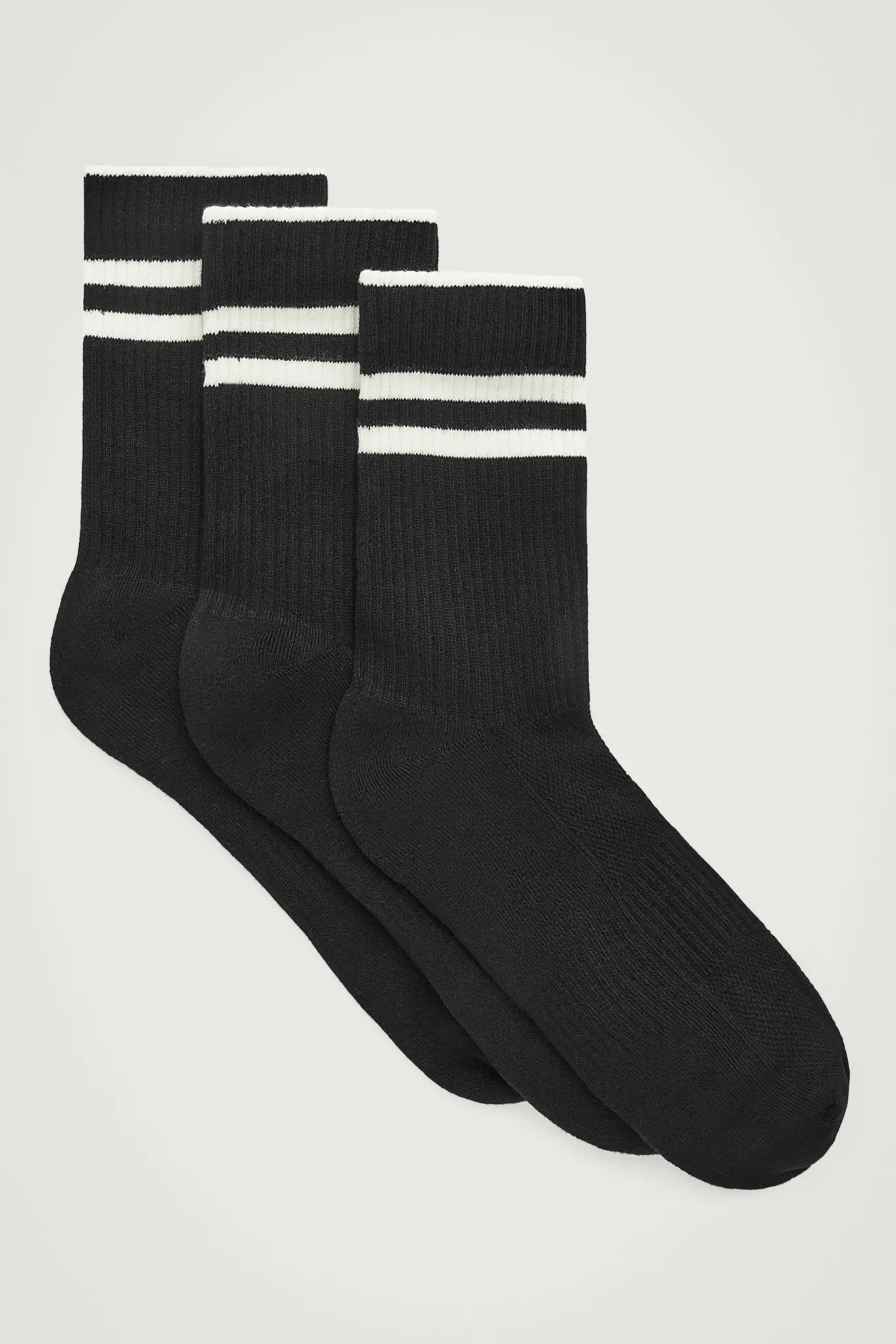 3ER-PACK GERIPPTE SPORTSOCKEN-COS Online