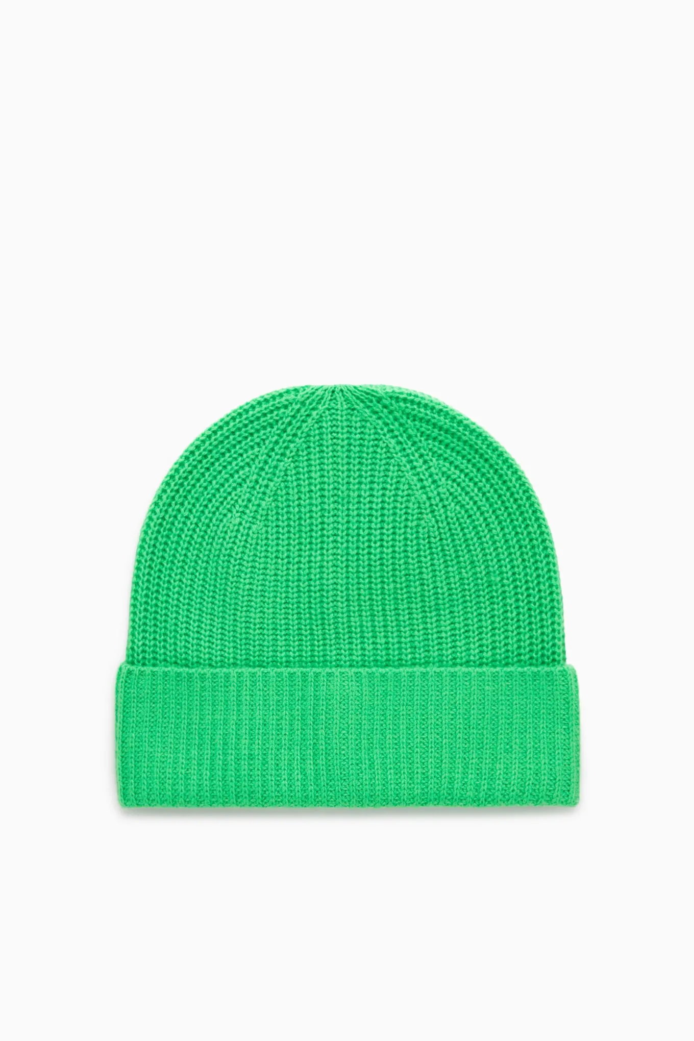 GERIPPTE BEANIE AUS WOLL-KASCHMIR-MIX-COS Flash Sale