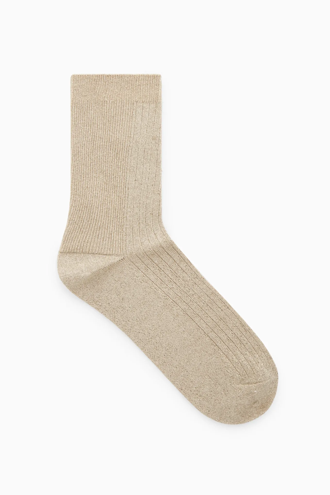 GERIPPTE SOCKEN AUS LUREX-COS Cheap