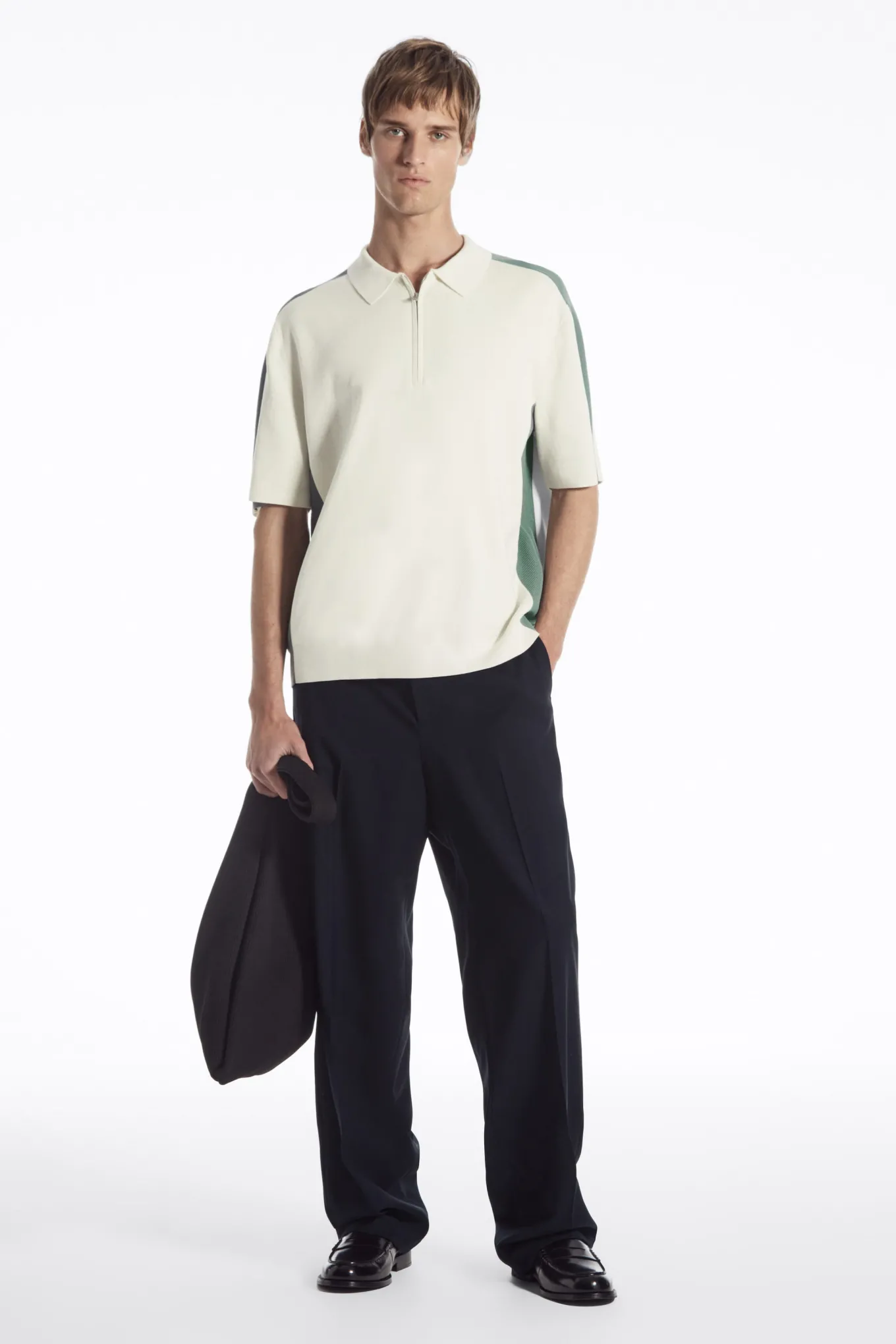 LOCKERES COLOUR-BLOCK-POLOSHIRT AUS BAUMWOLLE-COS Outlet