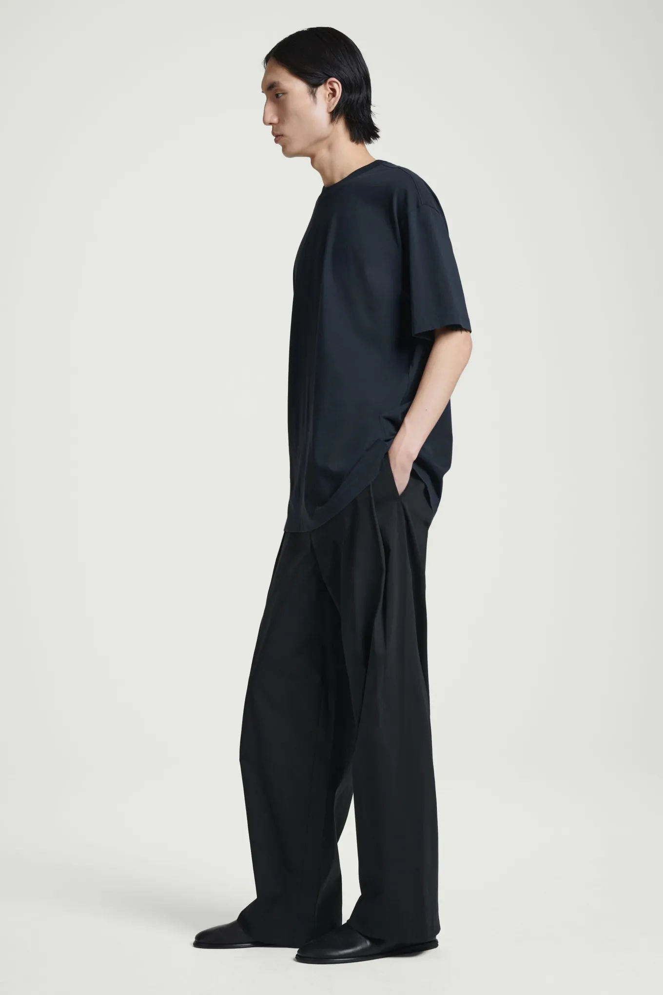 OVERSIZED-T-SHIRT AUS BAUMWOLLE-COS Sale