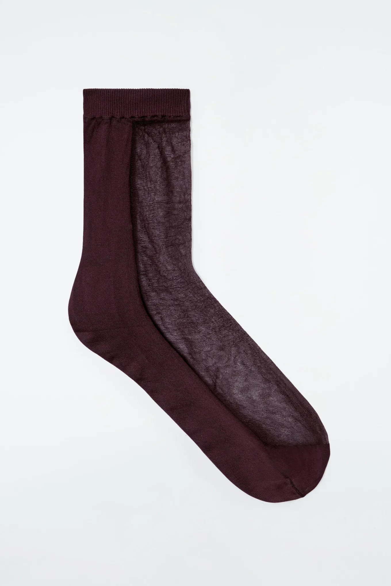 SOCKEN MIT DURCHSCHEINENDER PARTIE-COS Shop