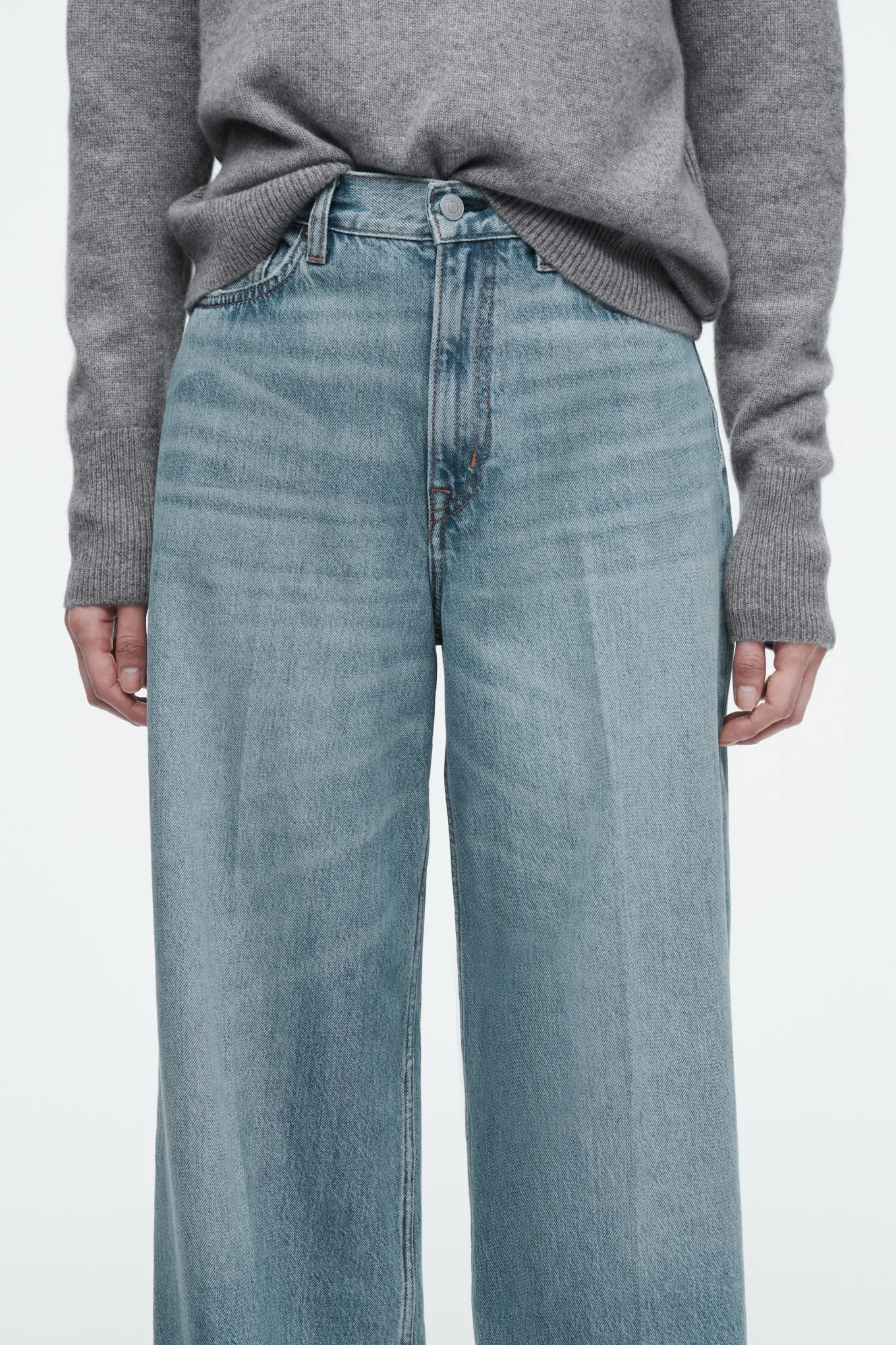 TIDE JEANS MIT WEITEM BEIN-COS Sale