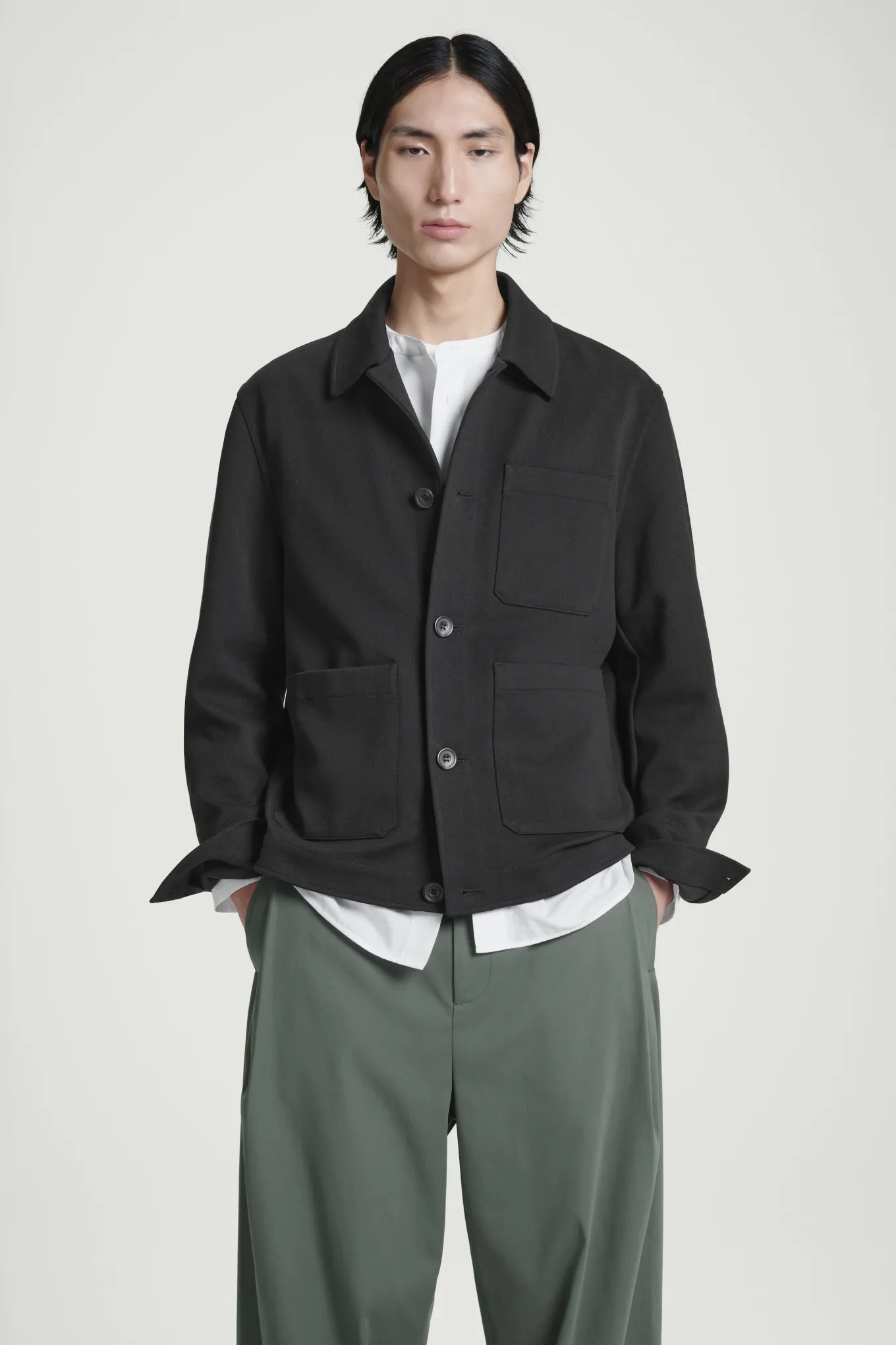 UTILITY-JACKE AUS TWILL-COS Cheap