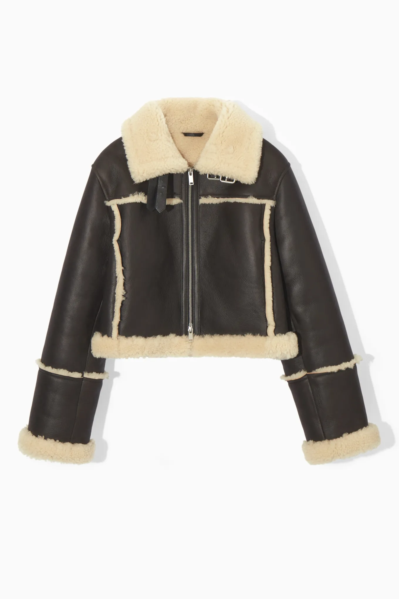 VERKÜRZTE JACKE AUS SHEARLING-COS Fashion